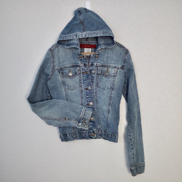 YMI Cropped Denim Jean Jacket S - Picture 2 of 9